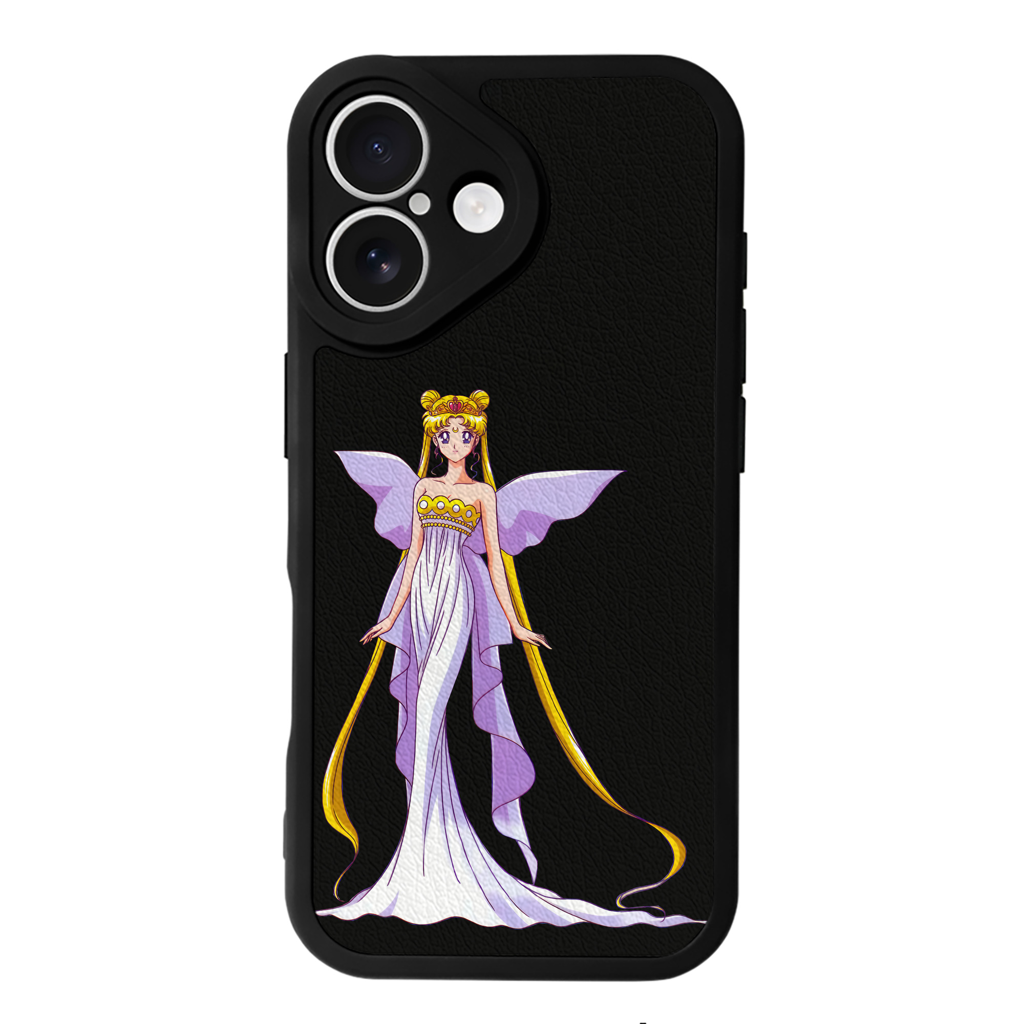 （画像用） 美少女戦士セーラームーン 愛野 美奈子 あいの みなこ Sailor Moon Aino Minako 【iPhone 16シリーズ対応】シリコンスマホケース（レザー調） 材質：シリコン